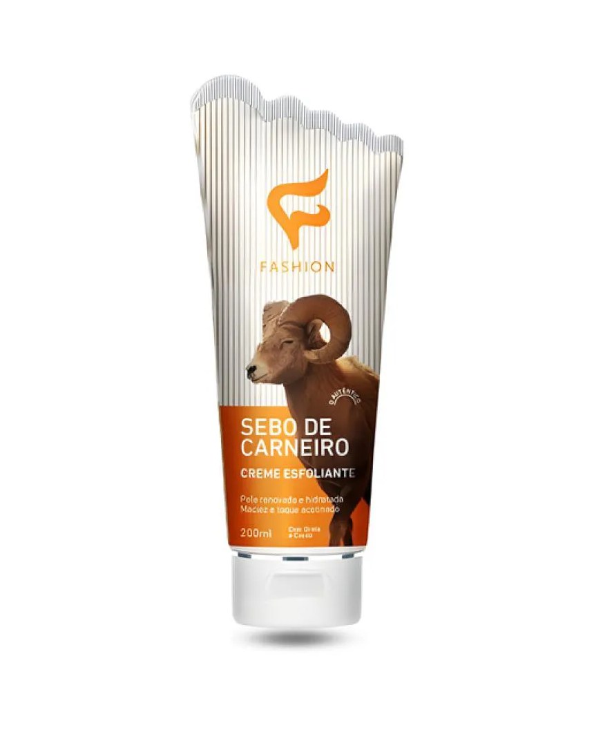 Sebo de Carneiro Creme Esfoliante 200ml Fashion