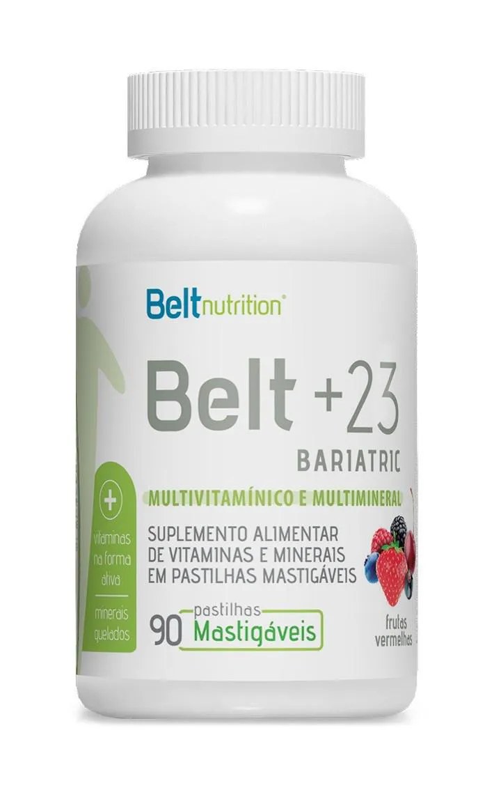 Belt+23 Bariatric Plus Mastigável - Frutas Vermelhas