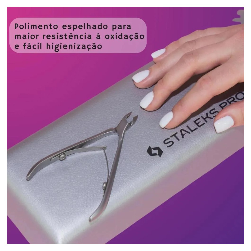 Alicate de Cutícula Profissional Staleks Ns-10-7 Inoxidável