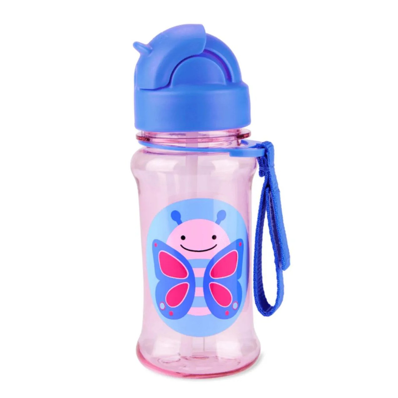 Garrafa Flip Bup 355ml Zoo Borboleta