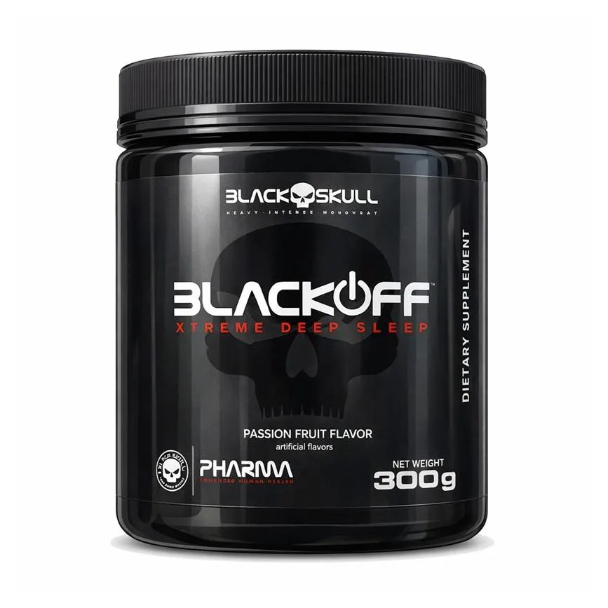 Blackoff Xtreme Deep Sleep Black Skull - 300g