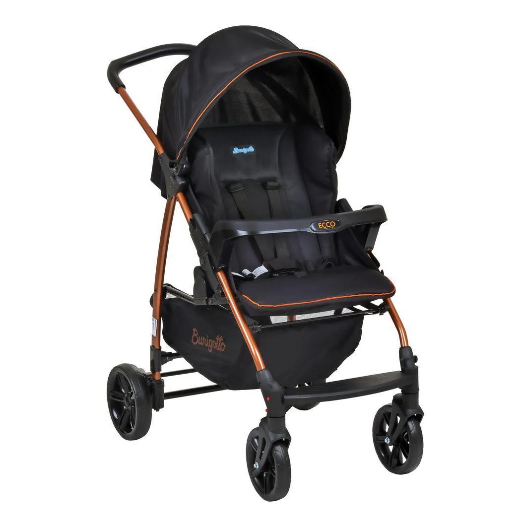 Carrinho de Bebê Ecco com Bebê Conforto Touring X Petro Cobre - Burigotto
