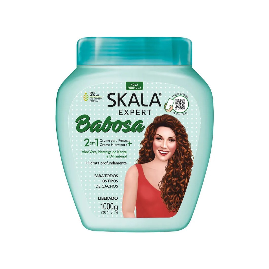 Creme De Tratamento Skala Expert Babosa 2 Em 1 1000gr