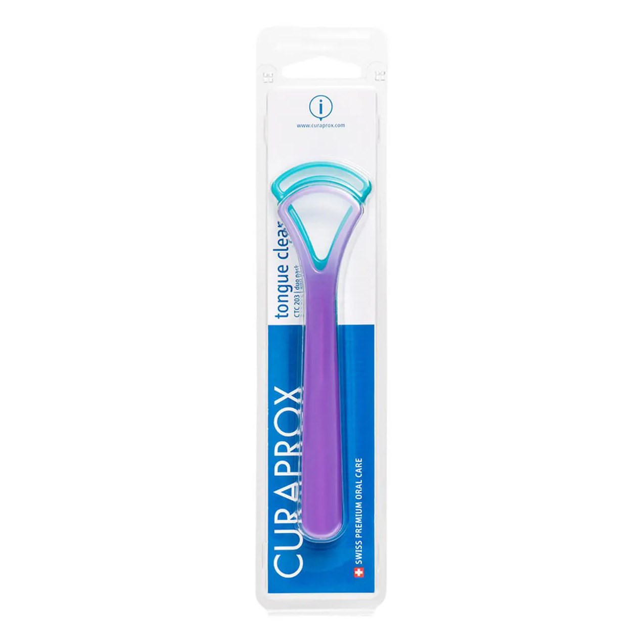Raspador de Língua Curaprox com 1 unidade