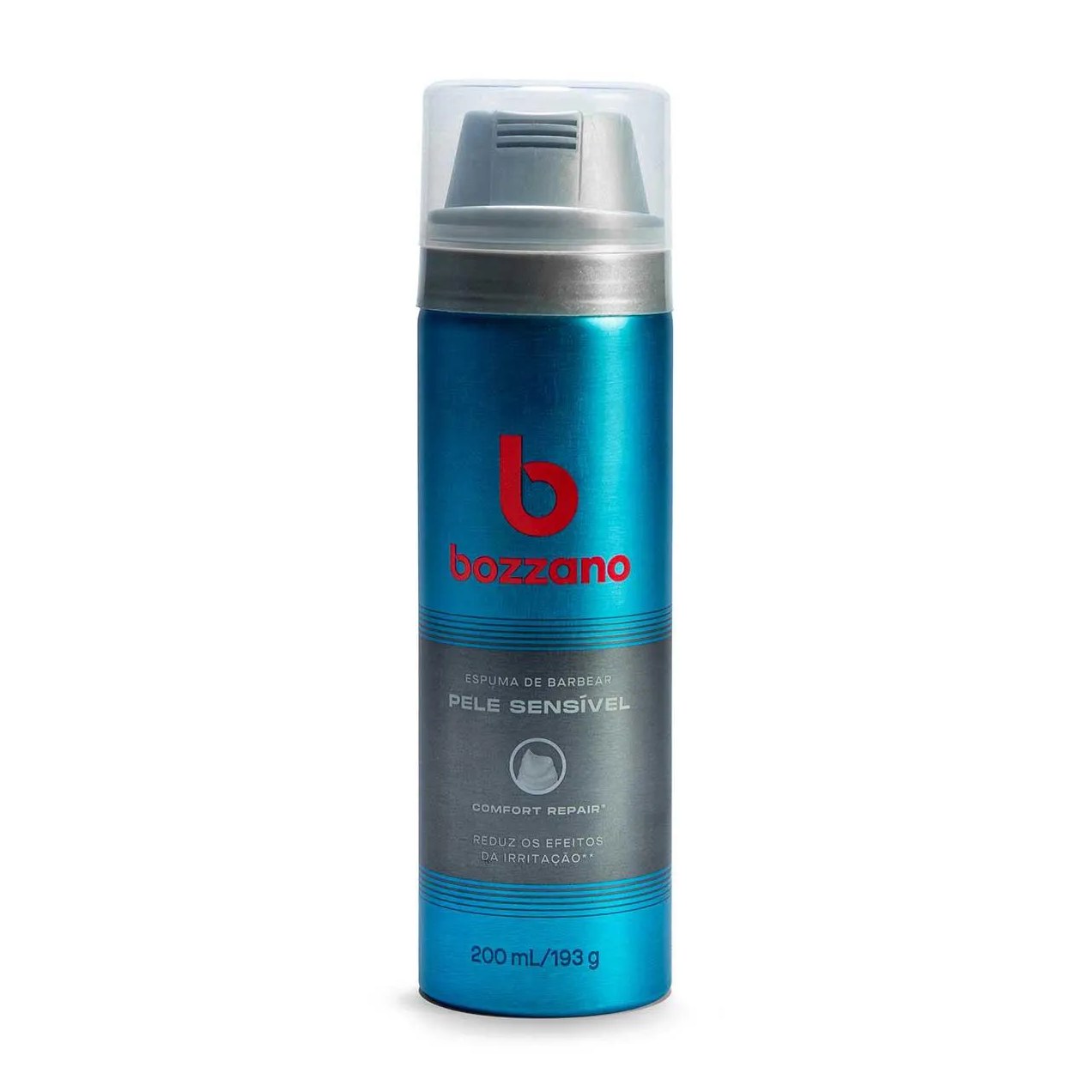 Kit Bozzano Masculino Gel Fixador Condicionante Ação Prolongada + Espuma de Barbear Pele Sensível + Desodorante Antitranspirante Aerosol Extreme Sport 72h