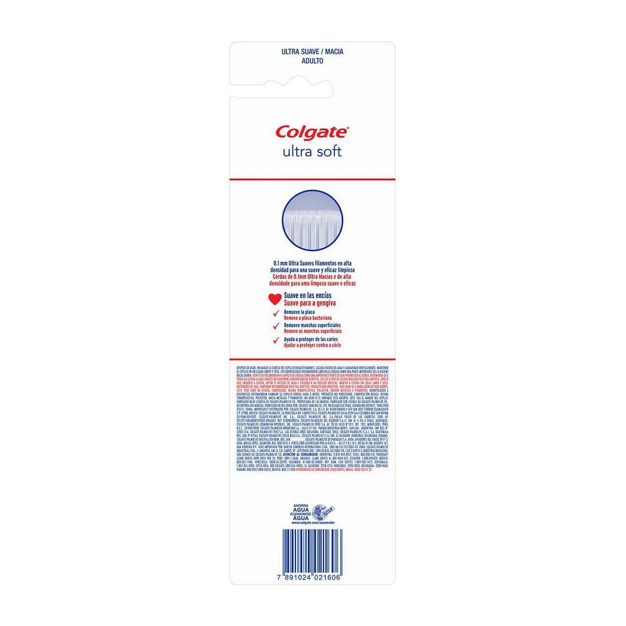 Escova de Dente Colgate Ultra Soft Ultra Macia com 3 unidades