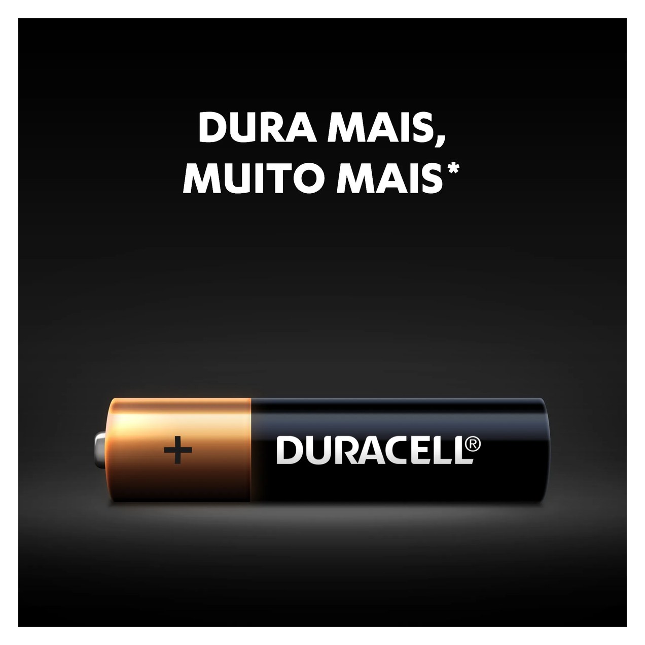 Pilha AAA Duracell Palito com 4 unidades
