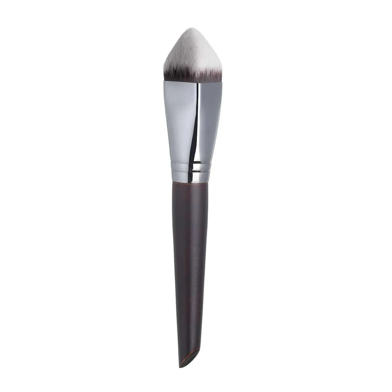 Pincel de Maquiagem Belliz Wood 3D Kabuki com 1 unidade
