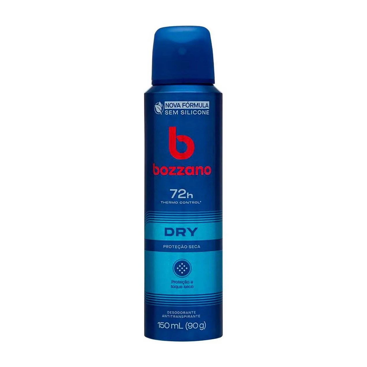 Desodorante Antitranspirante Aerosol Bozzano Dry Masculino 48h 150ml