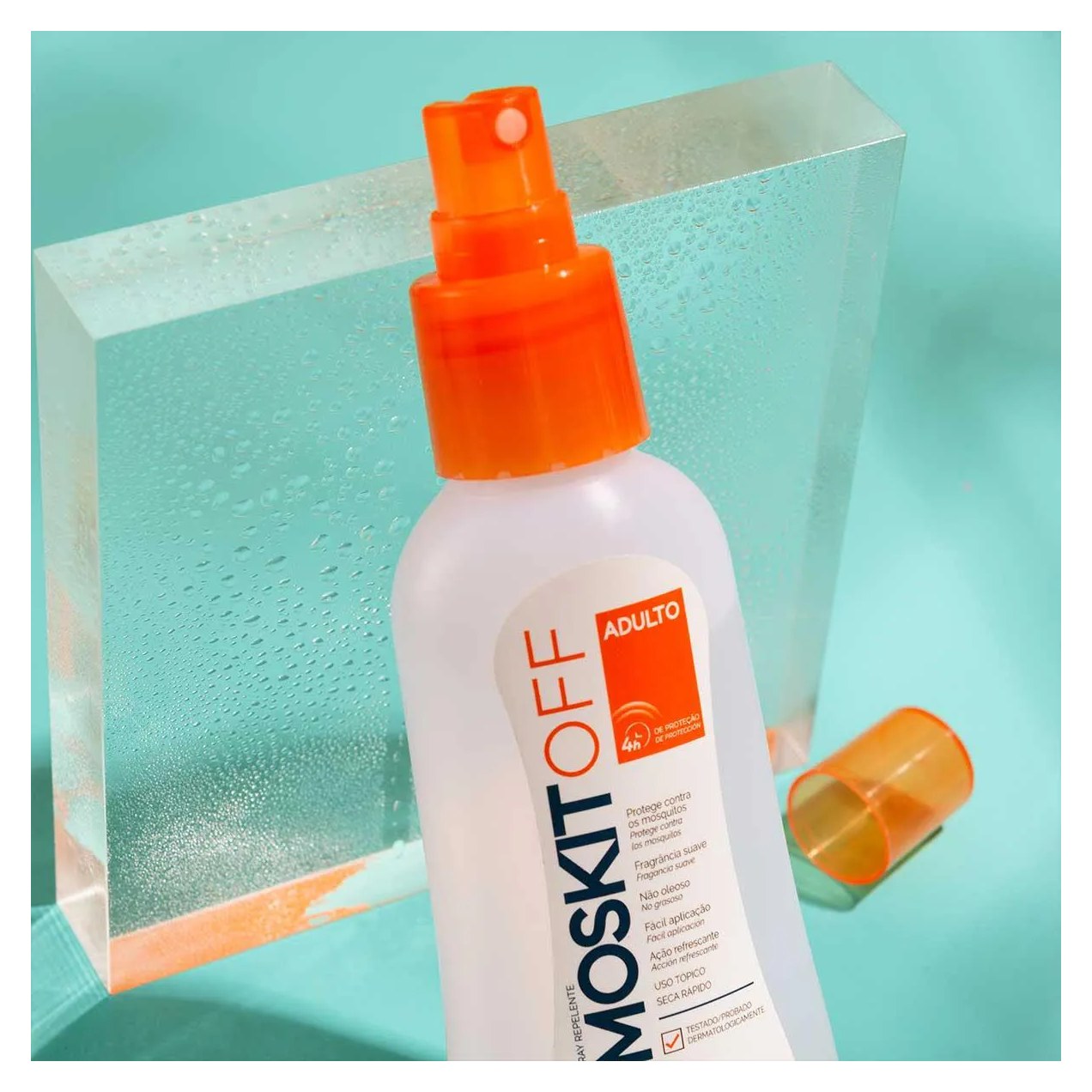 Repelente de Inseto Adulto Moskitoff com DEET Spray 100ml
