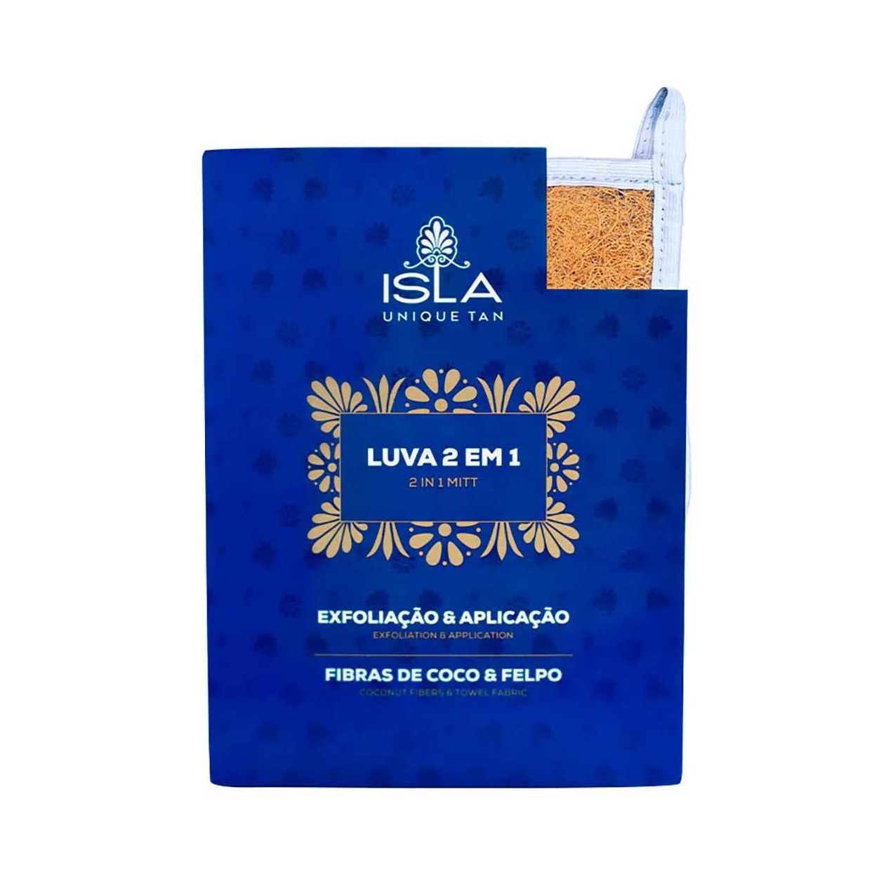 Luva Aplicadora de Autobronzeador Corporal Esfoliação Isla 1 Unidade