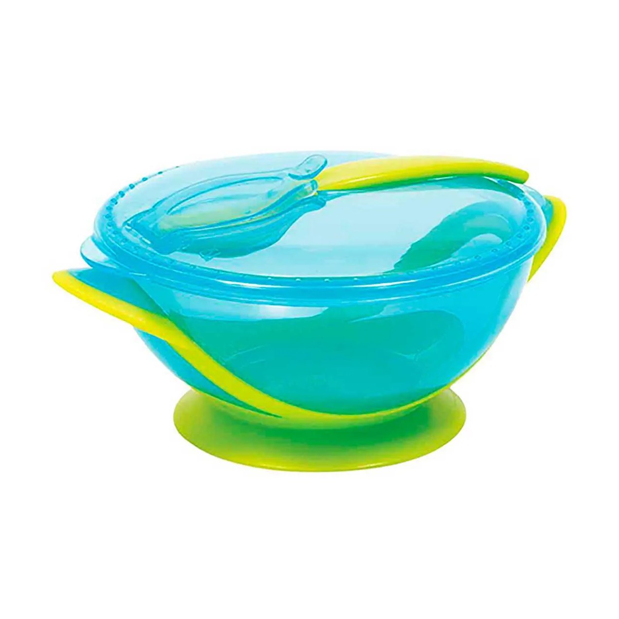 Kit Refeição com Colher Buba Baby Azul com 1 unidade