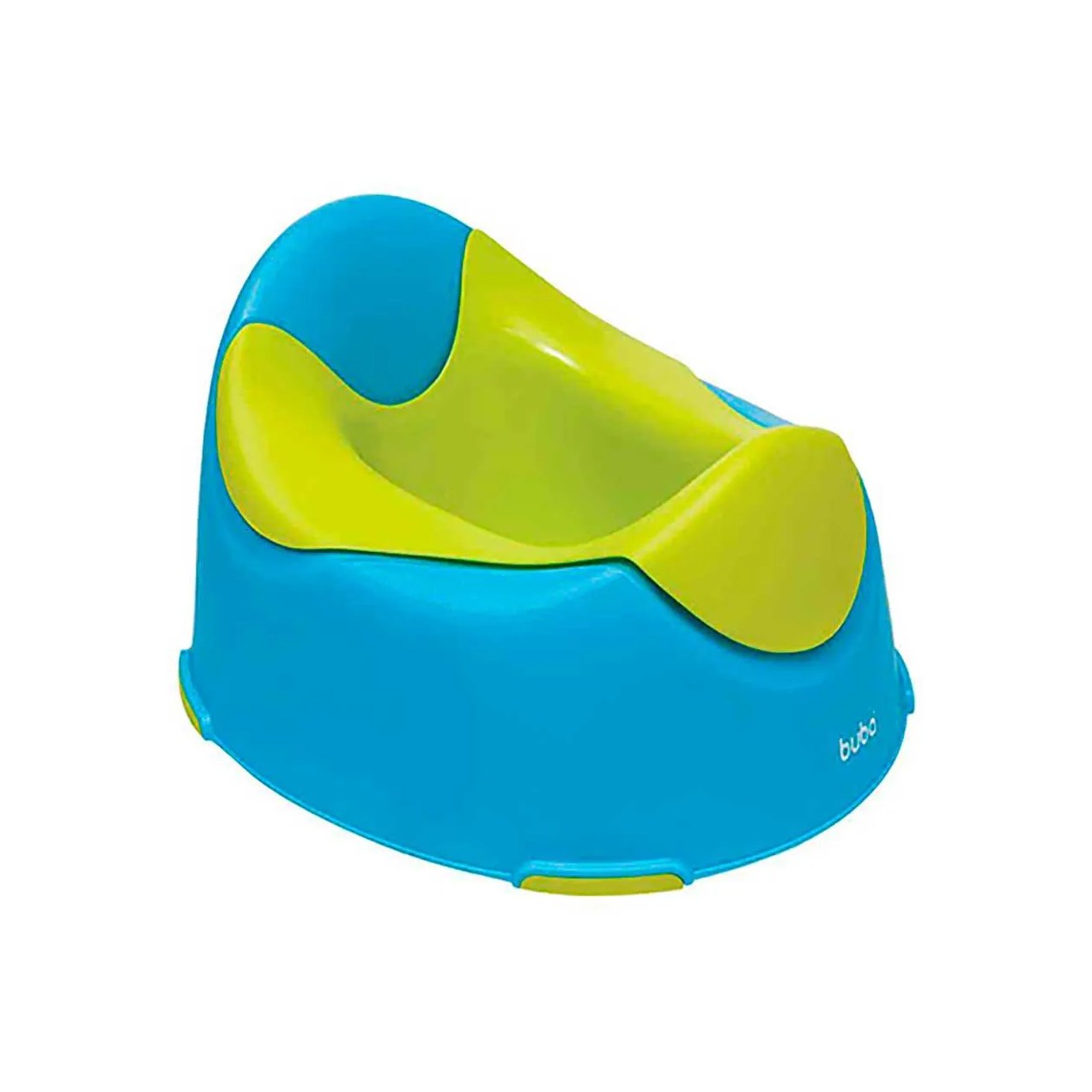 Troninho Infantil Buba Baby Azul e Verde 1 Unidade
