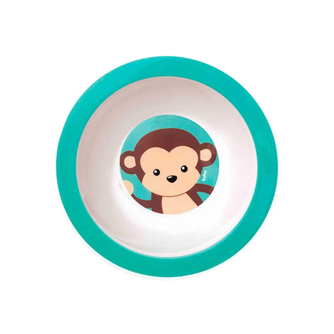 Prato Bowl Buba Baby Animal Fun Macaco 1 unidade