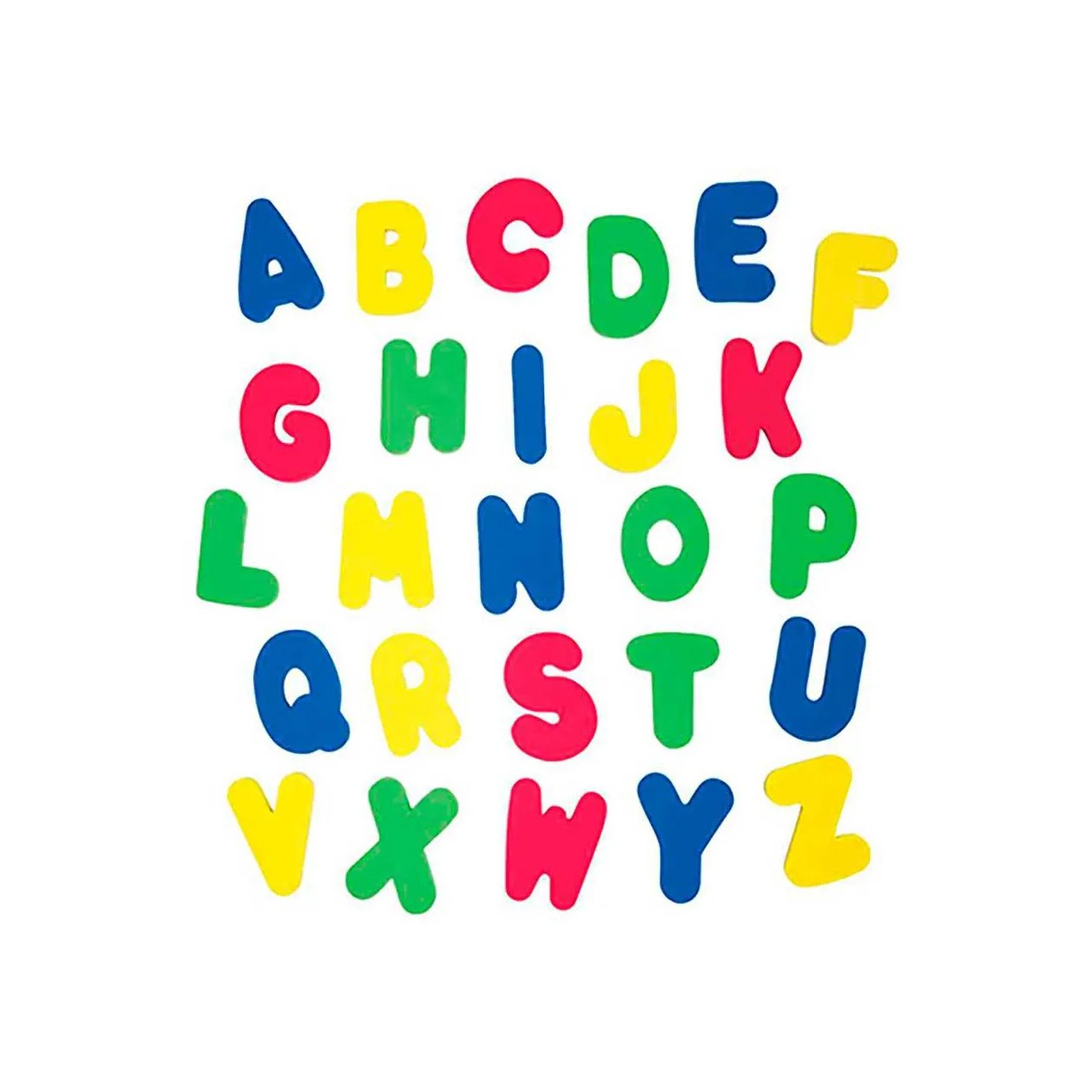 Brinquedo de Banho Buba Baby Letras e Números com 1 unidade