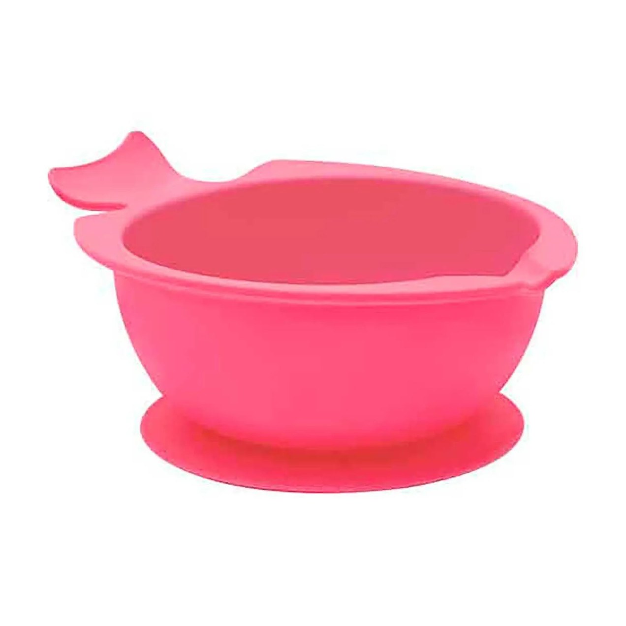 Bowl de Silicone Buba Baby com Ventosa Rosa com 1 unidade