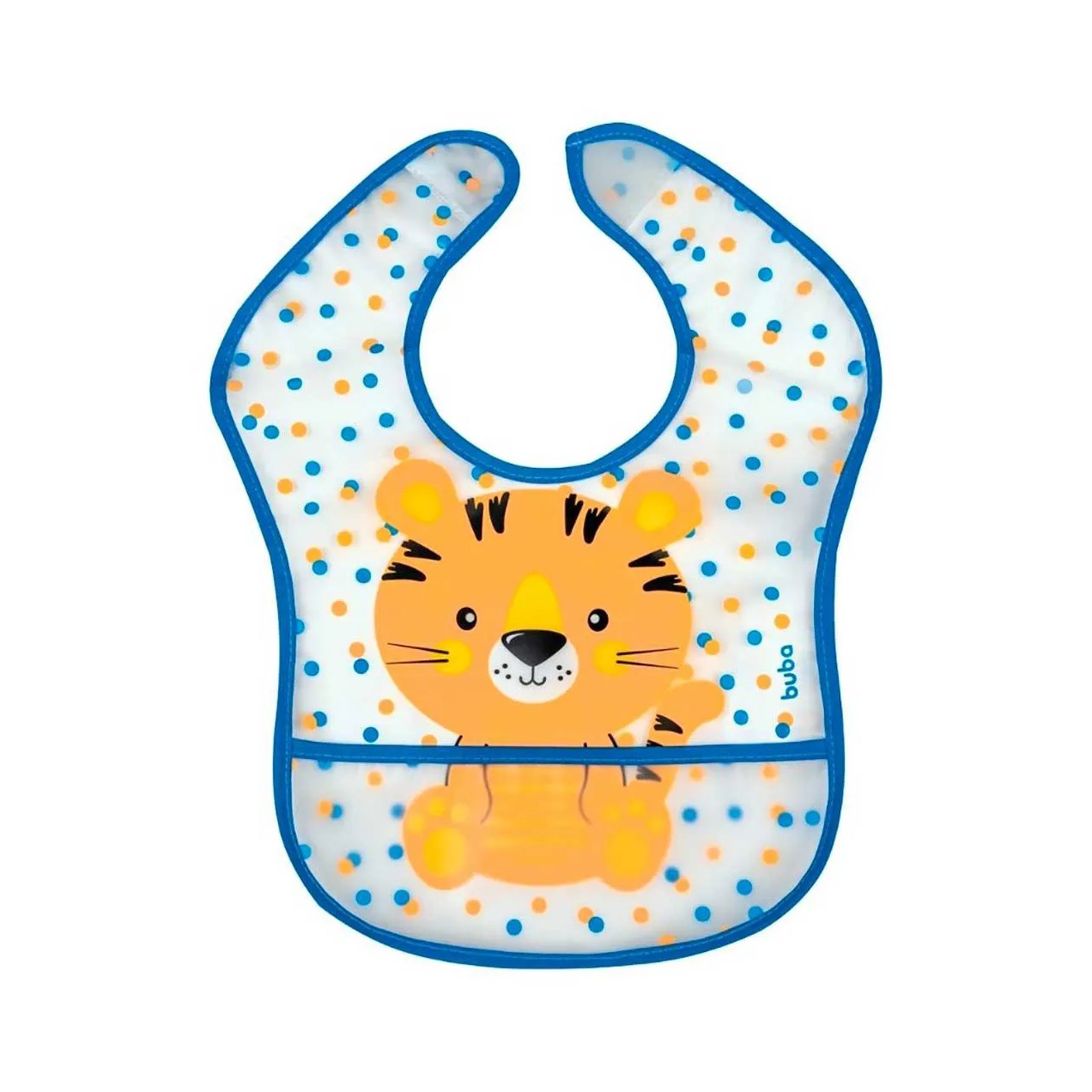 Babador com Bolso Buba Tigrinho 1 unidade