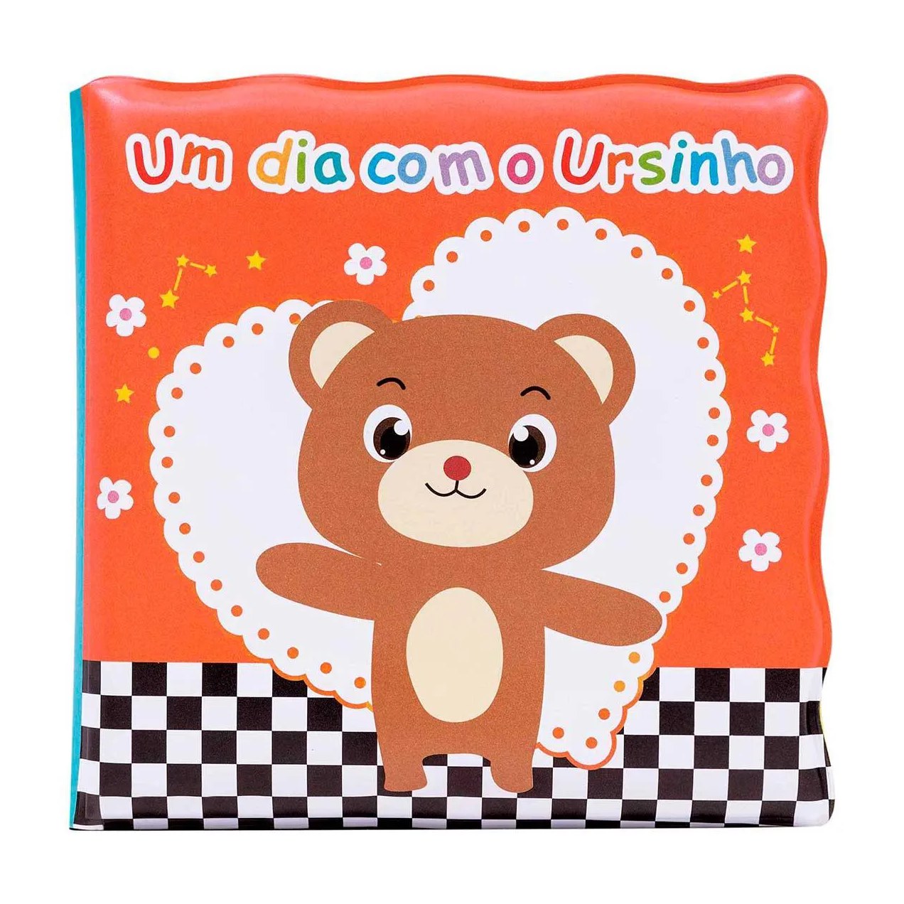 Livrinho de Banho Buba Baby Um Dia Com o Ursinho com 1 unidade