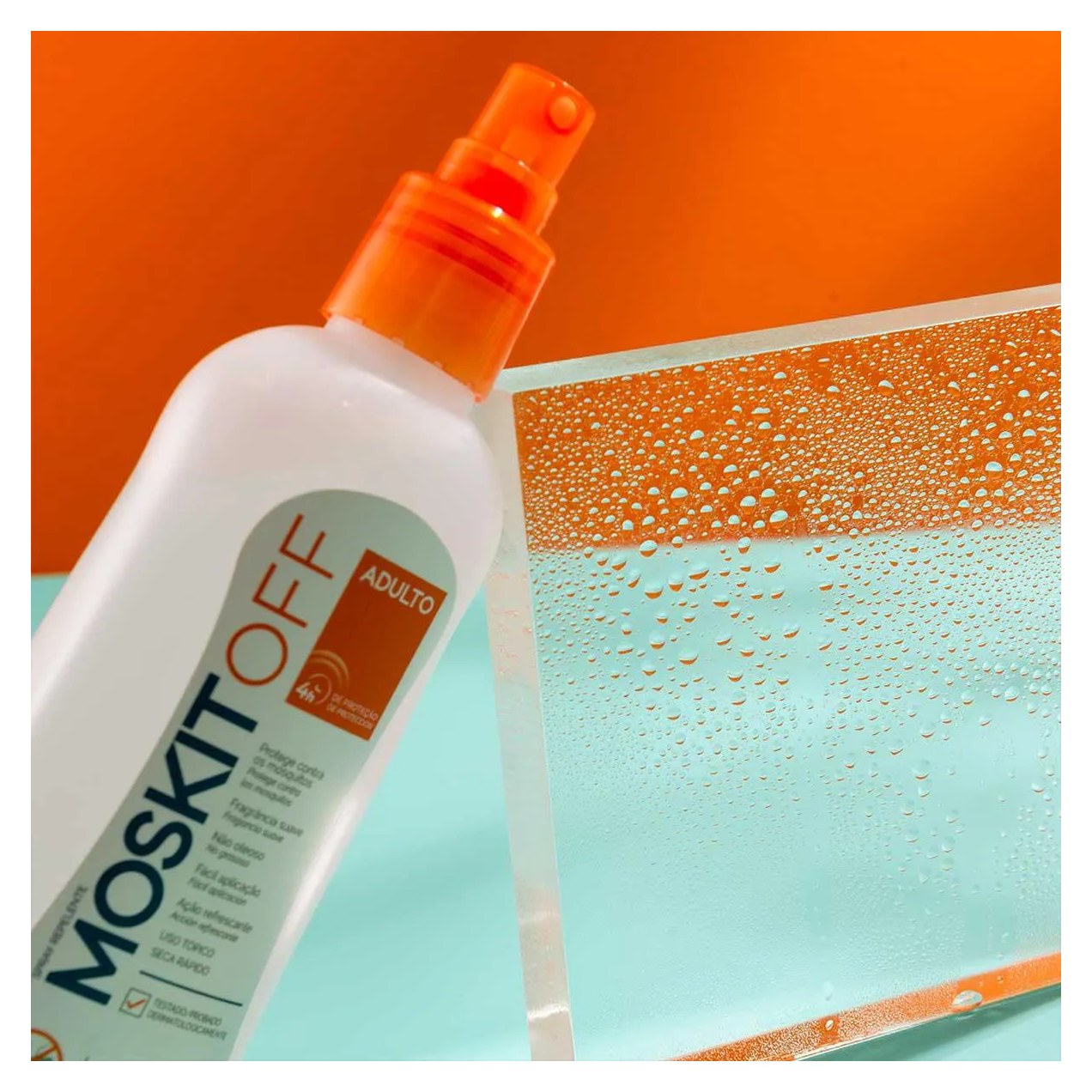 Repelente de Inseto Adulto Moskitoff com DEET Spray 200ml