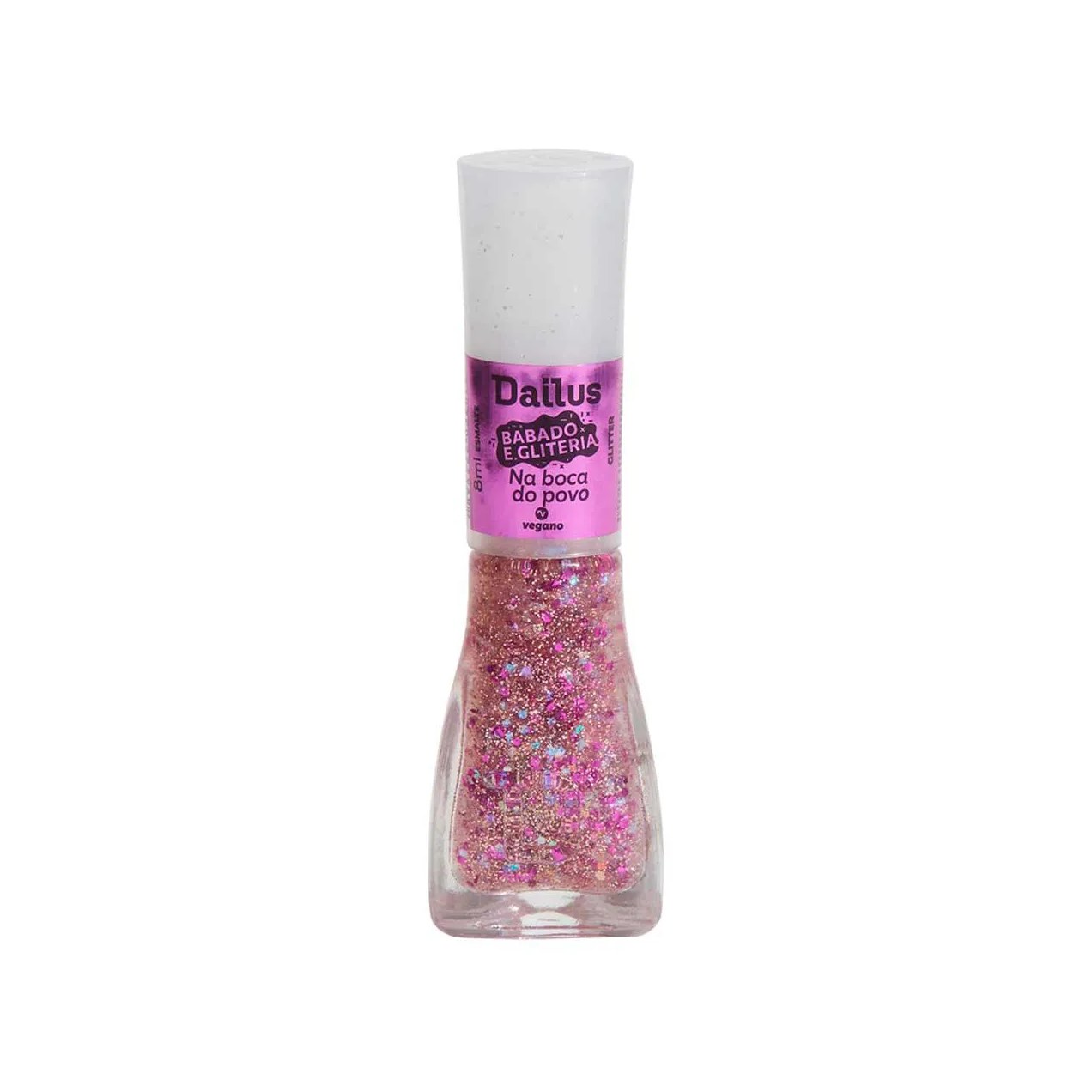 Esmalte Dailus Babado e Gliteria 8ml - Boca do Povo
