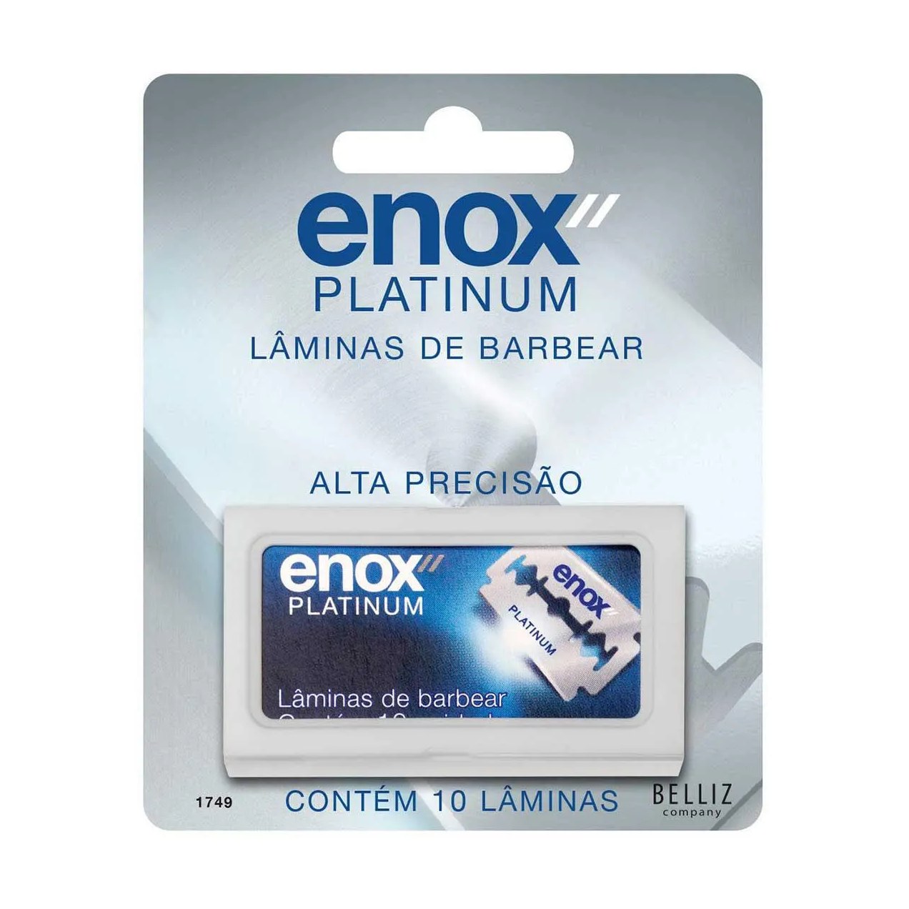 Lâmina de Barbear Enox com 10 Unidades