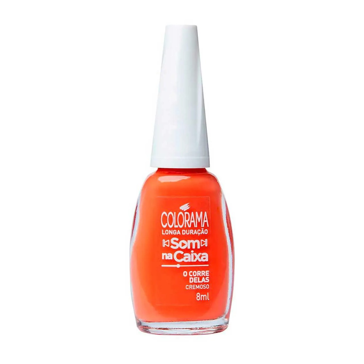 Esmalte Cremoso Colorama Som na Caixa 8ml - O Corre Delas