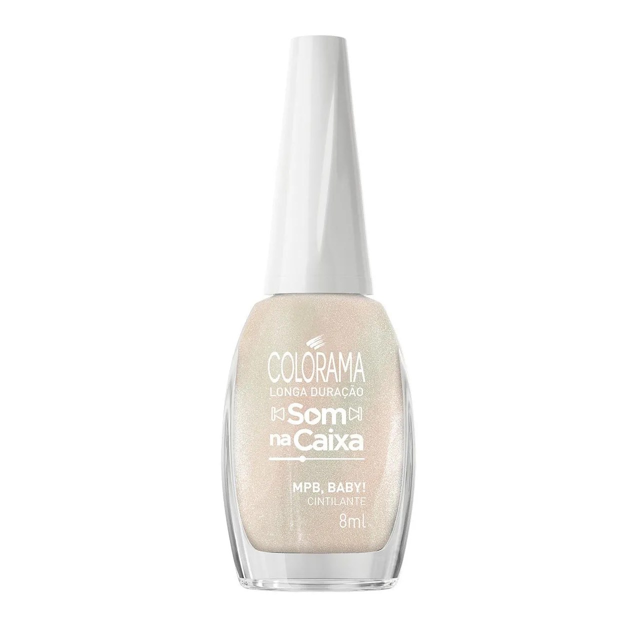 Esmalte Cintilante Colorama Som na Caixa 8ml - MPB, Baby!