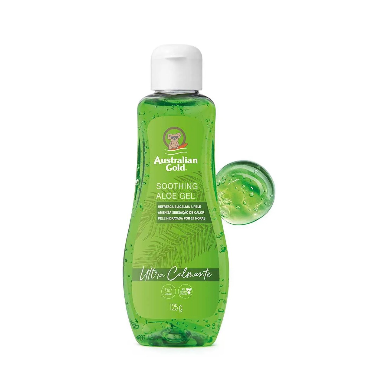 Gel Pós-Sol Australian Gold Soothing Aloe Gel Ultra Calmante 125g