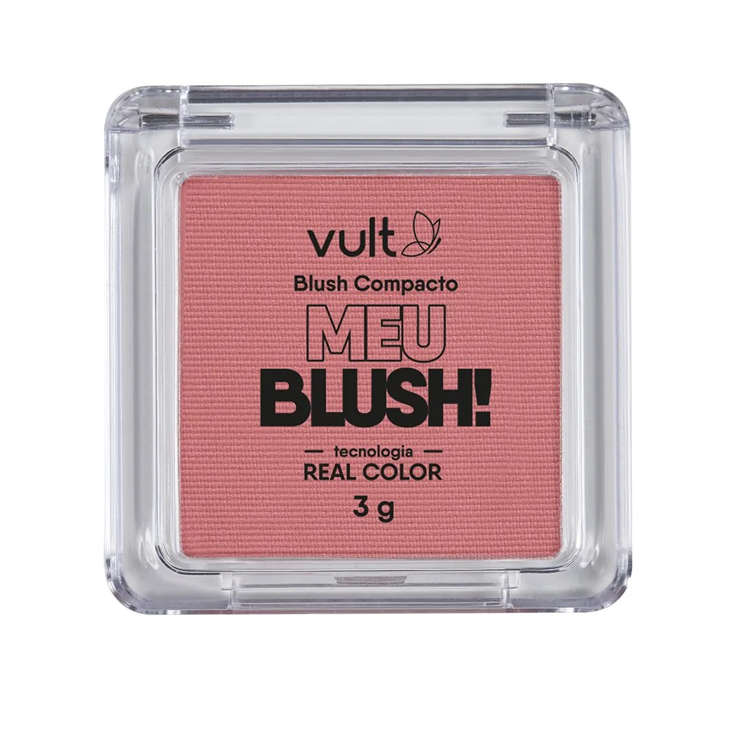 Blush Compacto Vult Meu Blush! 3g - Malva Matte