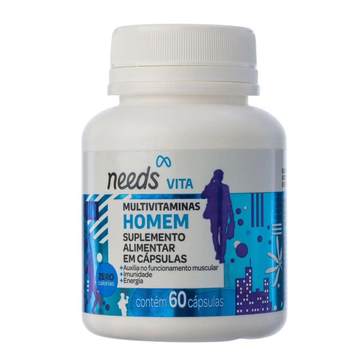 Polivitamínico Needs Vita Homem 60 cápsulas