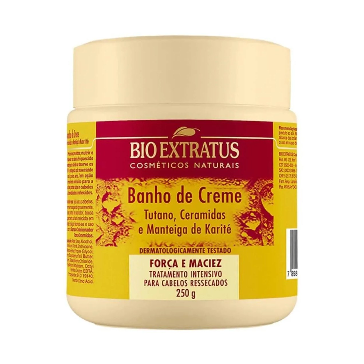 Máscara Capilar Bio Extratus Banho de Creme 250g