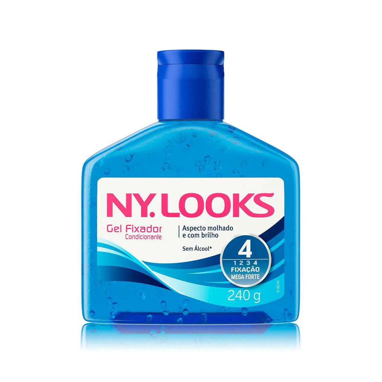 Gel Fixador Capilar Ny Looks Mega Fixação com 240g