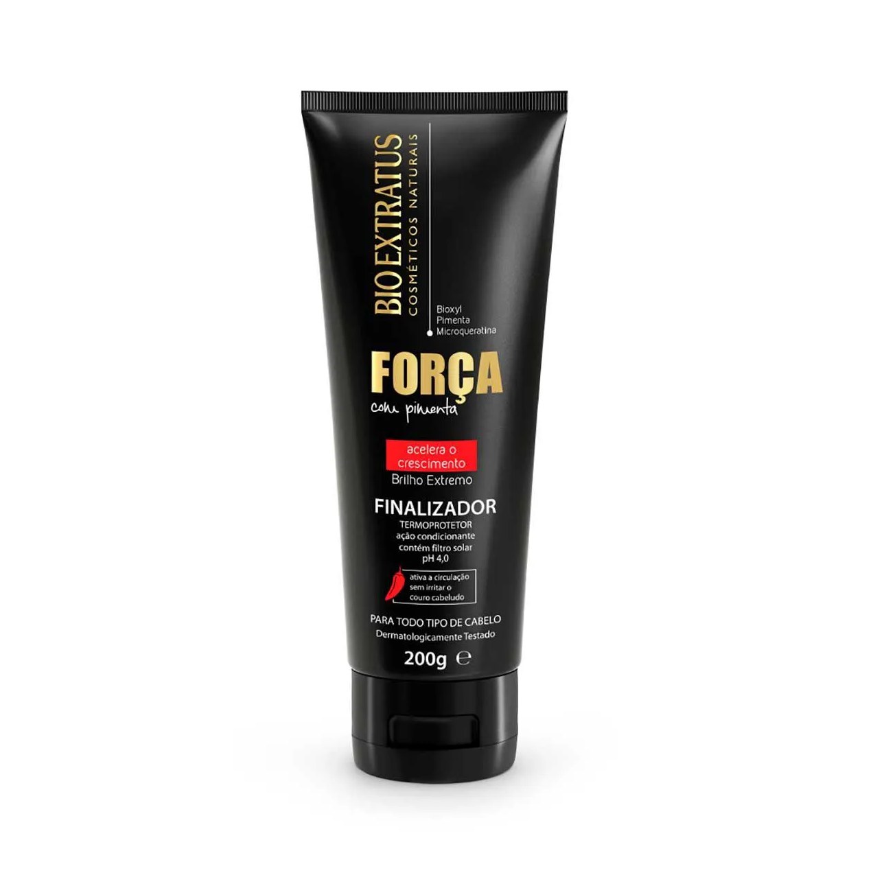 Leave-In Finalizador Bio Extratus Força com Pimenta 200g
