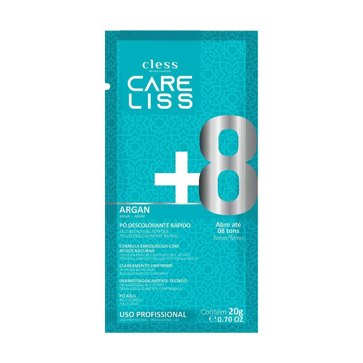 Pó Descolorante Care Liss Óleo de Argan 20g