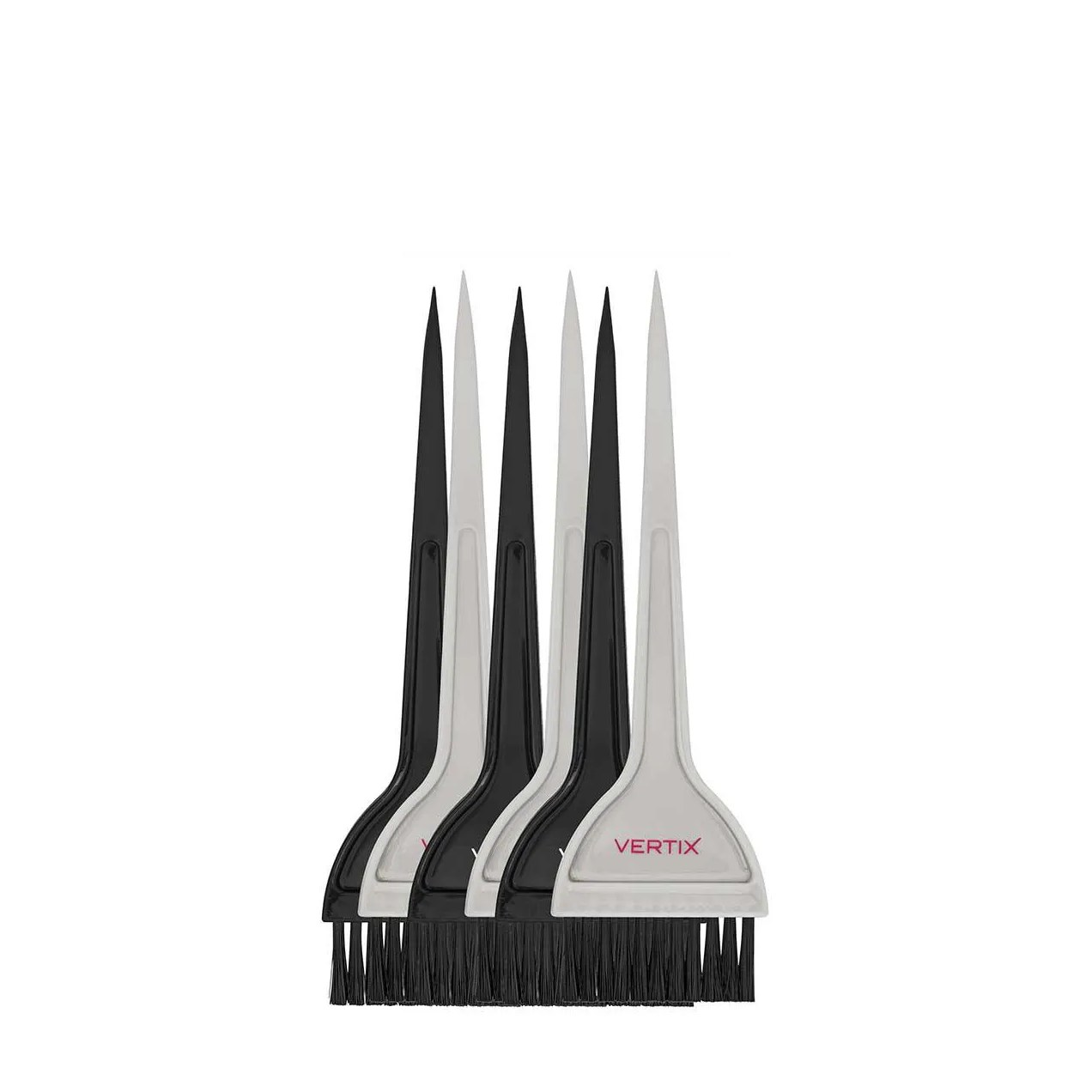 Pincel de Tintura Vertix Médio - 6 unidades