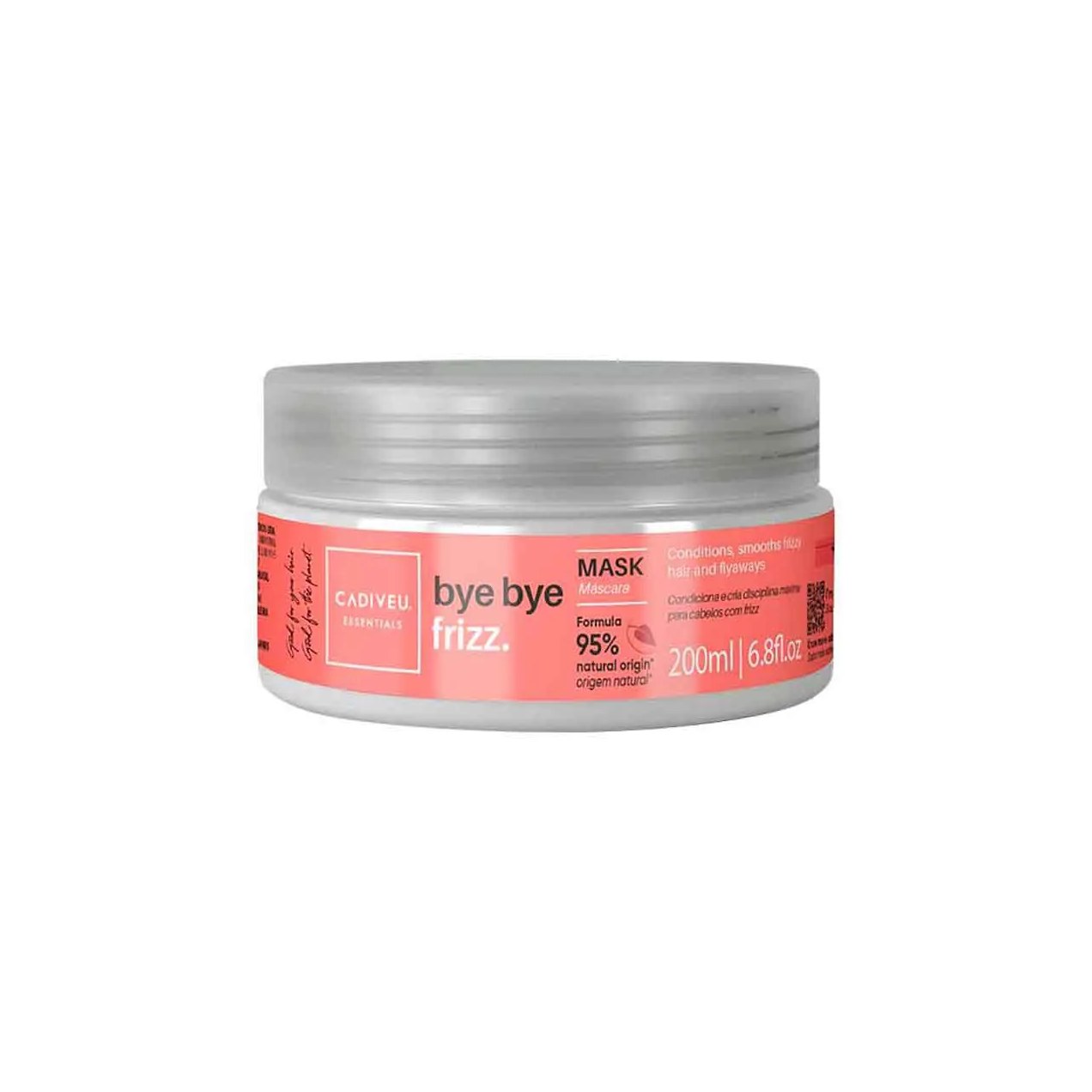 Máscara Capilar Cadiveu Bye Bye Frizz 200ml