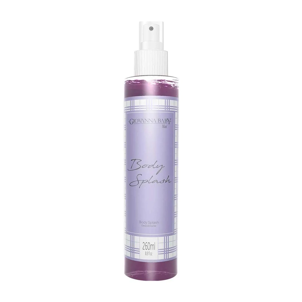 Body Splash Desodorante Corporal Giovanna Baby Lilac 260ml