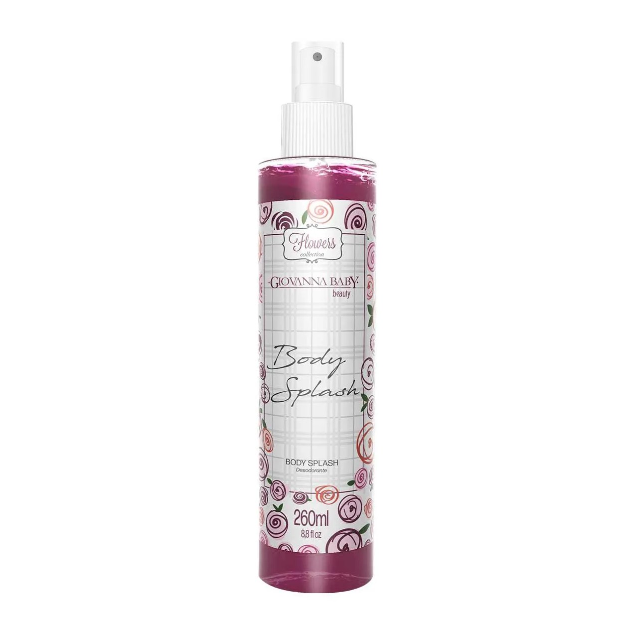 Body Splash Desodorante Corporal Giovanna Baby Beauty 260ml