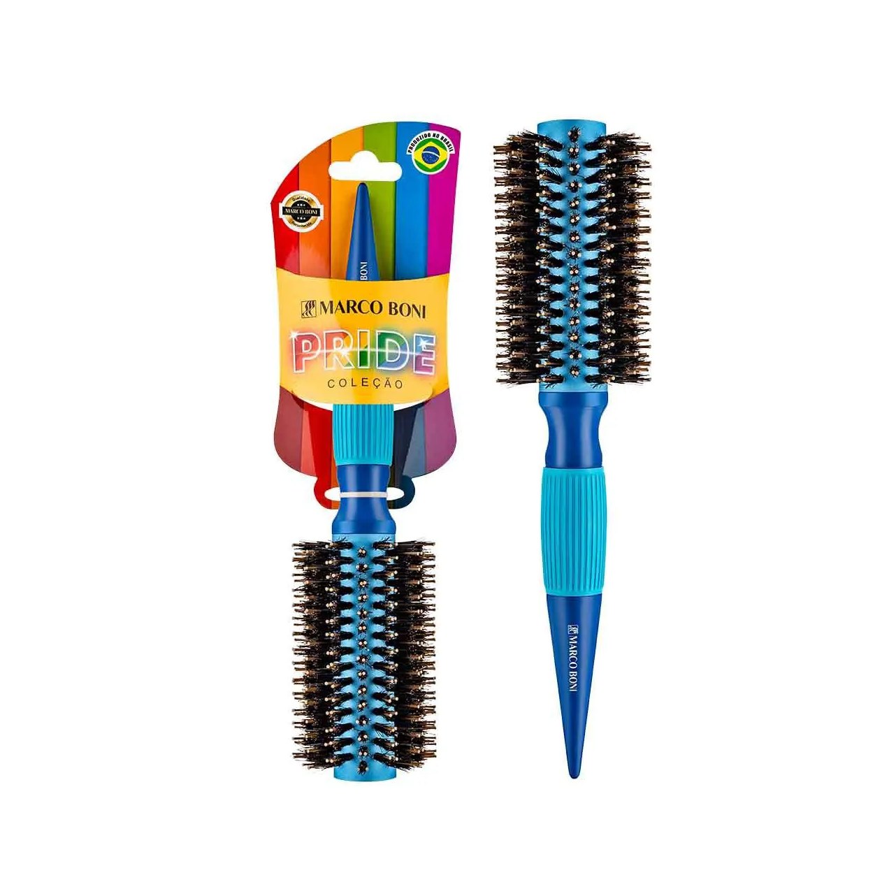 Escova de Cabelo Marco Boni Ride Profissional Colors 55mm - 1 unidade