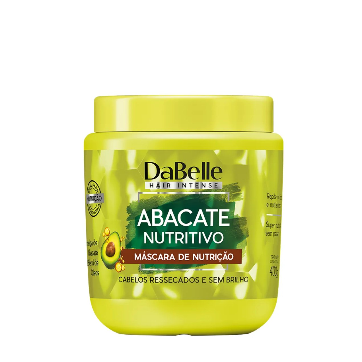 Máscara Capilar Dabelle Abacate Nutritivo 400g