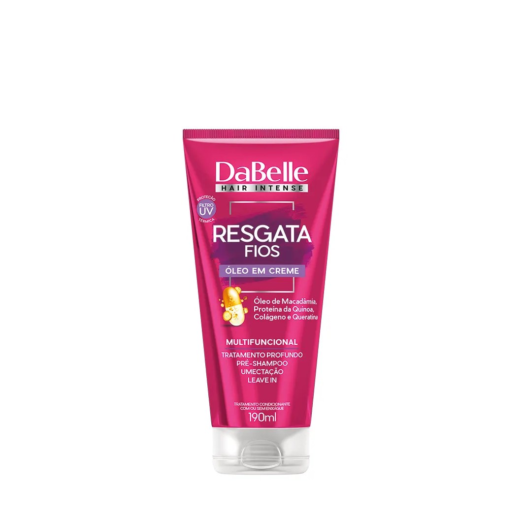 Óleo em Creme Dabelle Resgata Fios 190ml