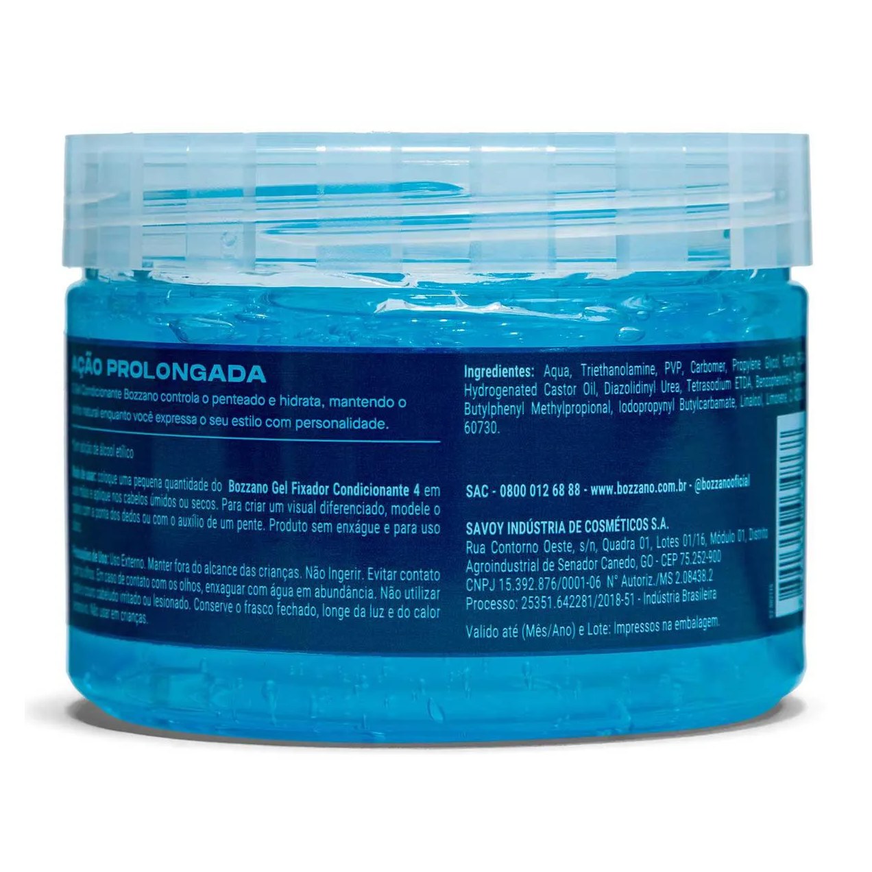 Kit Bozzano Masculino Gel Fixador Condicionante Ação Prolongada 300g + Desodorante Antitranspirante Aerosol Extreme Sport 72h 150ml