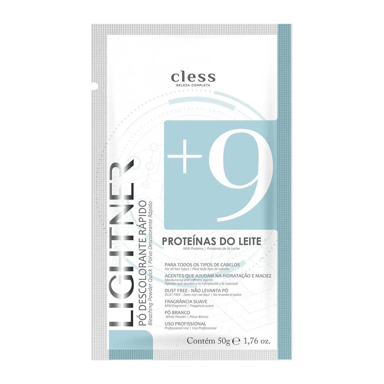 Kit Clareador de Pelos Lightner Menta e Aloe Vera com 5 itens