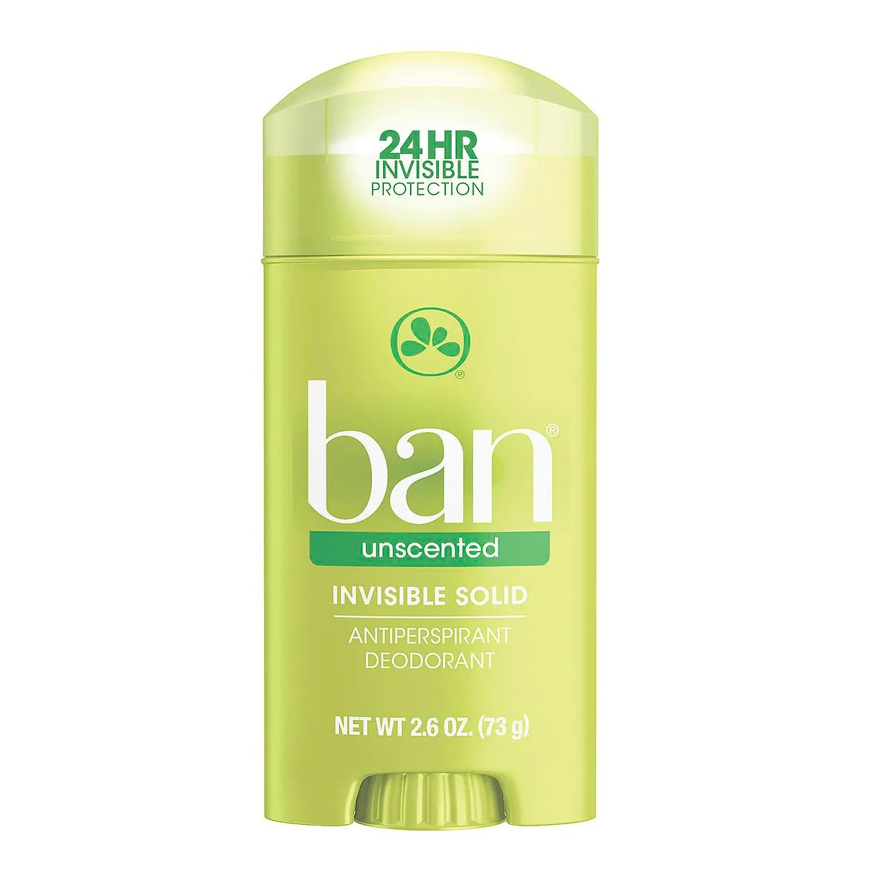 Desodorante Antitranspirante Twist Stick Barra Ban Unscented 24h Sem Perfume 73g