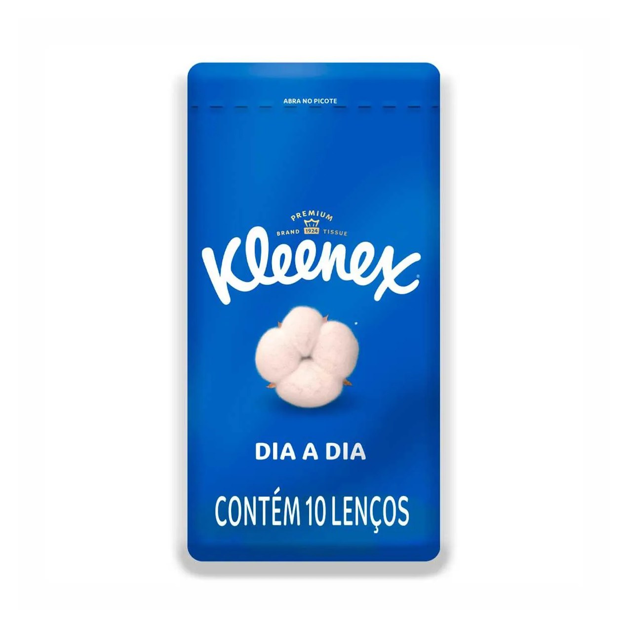 Lenço de Papel de Bolso Kleenex Dia a Dia com 10 unidades