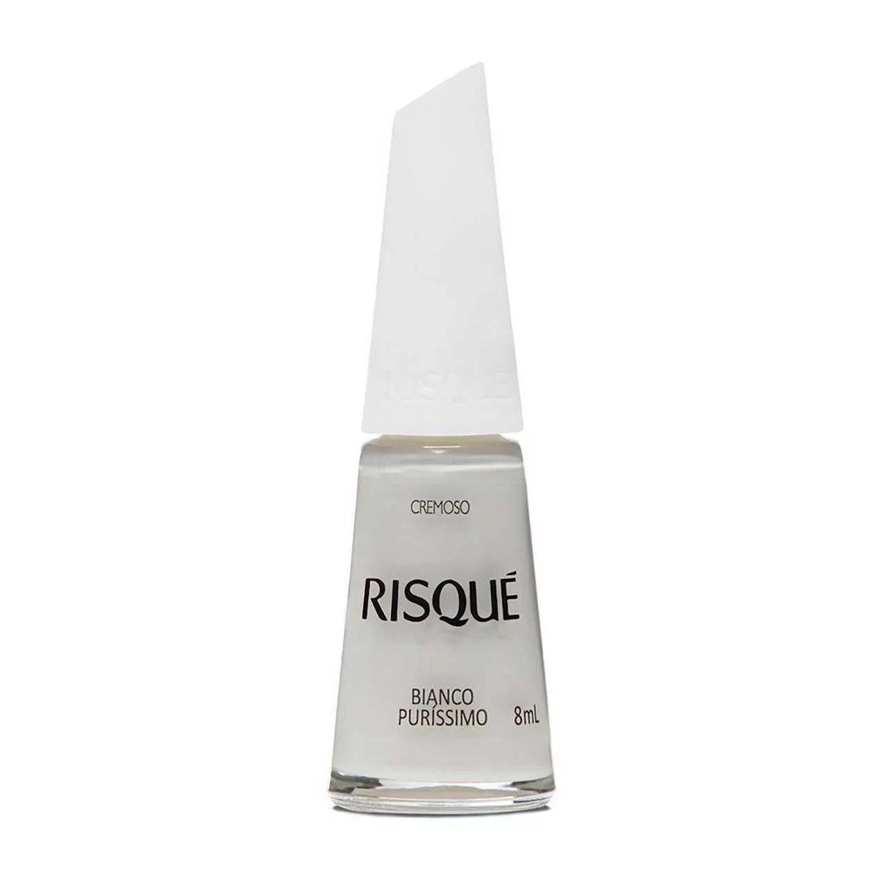 Esmalte Cremoso Risqué 8ml - Bianco Puríssimo