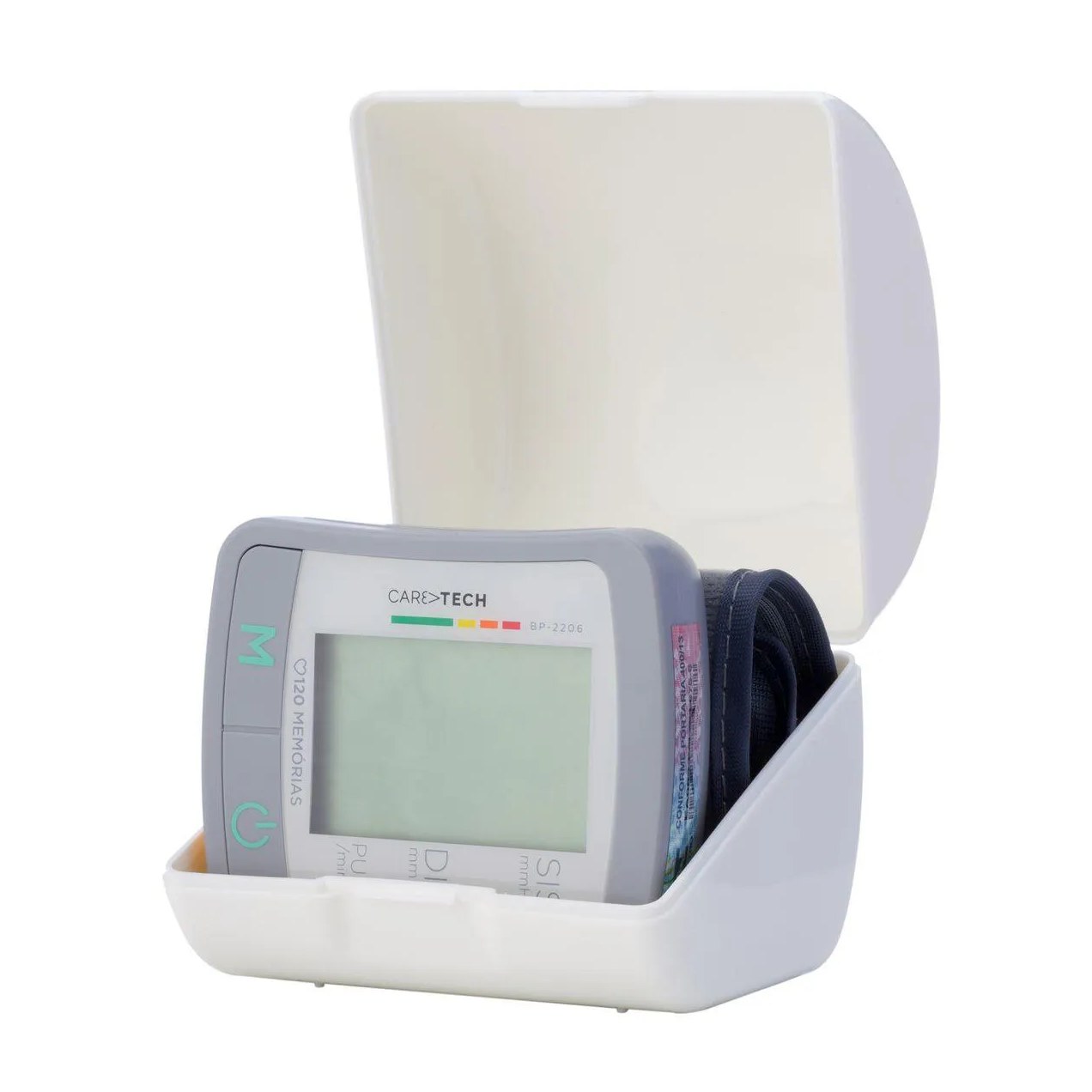 Monitor de Pressão Arterial de Pulso Caretech BP2206 1 Unidade