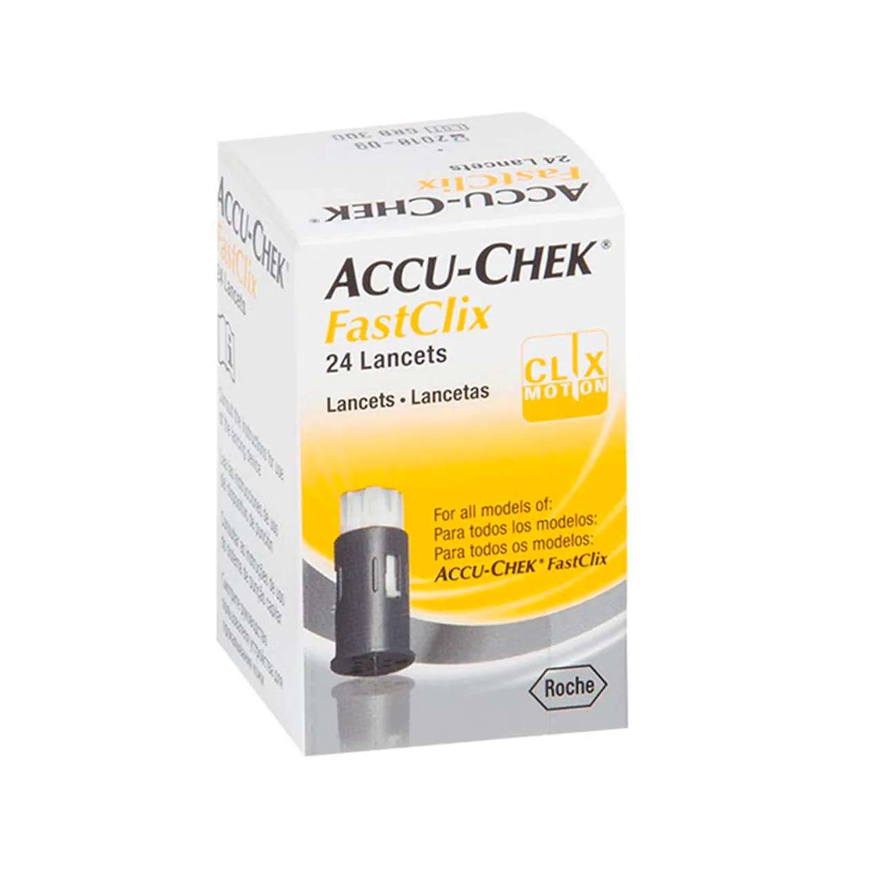 Lancetas Accu-Chek FastClix 24 tiras