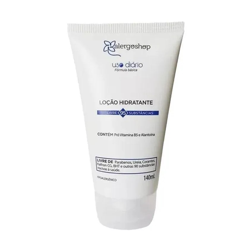 Loção Hidratante Hipoalergênica Alergoshop 140ml