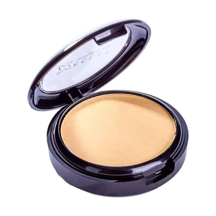 Pó Compacto Facial Hipoalergênico Eclat Cor 02 Bege Média Alergoshop 9g